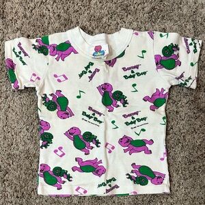 Vintage 1992 Barney & Baby Bop T-Shirt